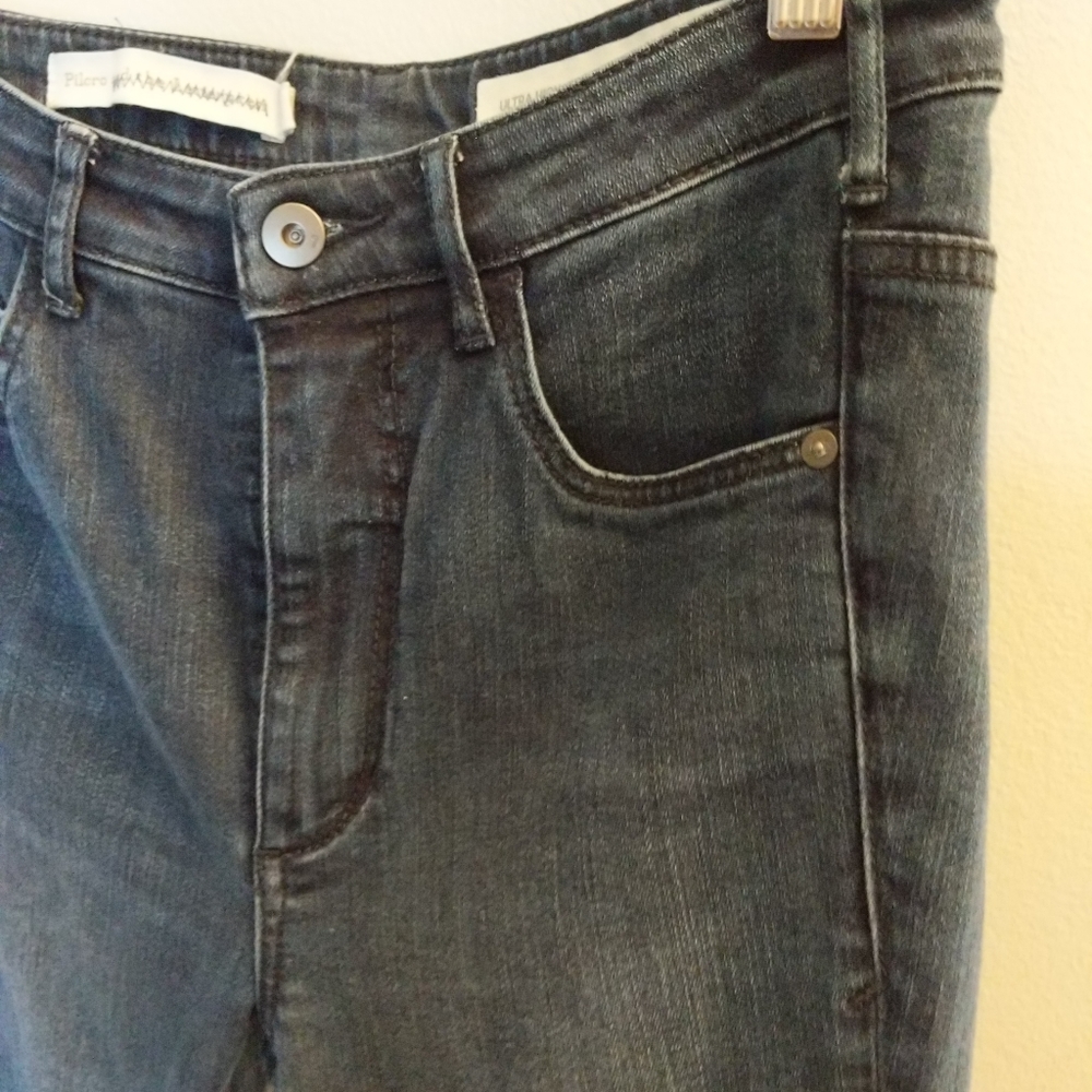 Pilcro Letterpress Ultra High Rise Skinny Jeans - Picture 6 of 9